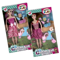 Fashion Doll 29cm with Pet & Accessories 